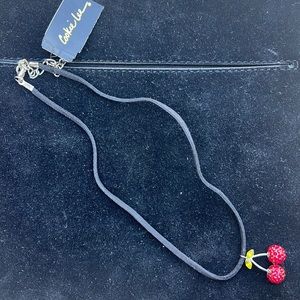 NWT 7” CHERRY CHARM NECKLACE